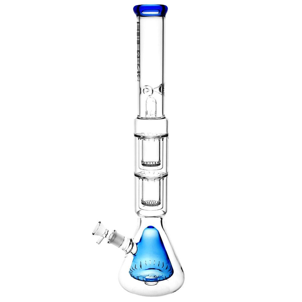 Pulsar Borosilicate Water Pipe | 21.5" | 19mm F | Colors Vary