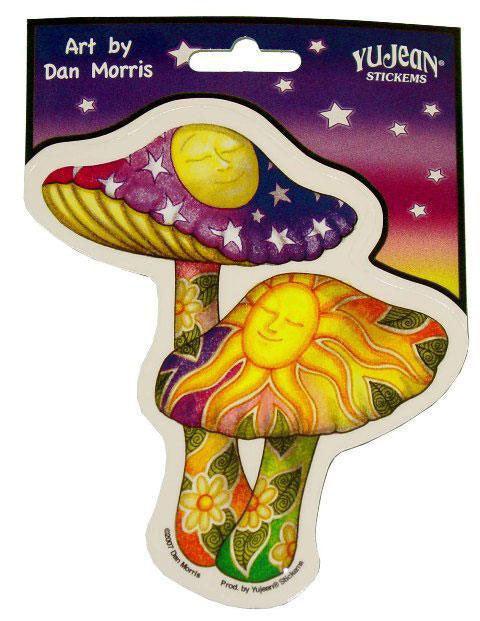 5" Dan Morris Mushrooms Sticker