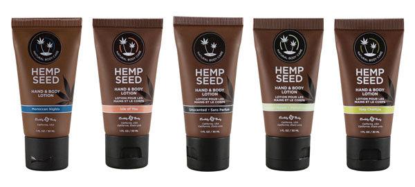 Earthly Body Hemp Seed Hand & Body Lotion | 1oz | Assorted Scents |