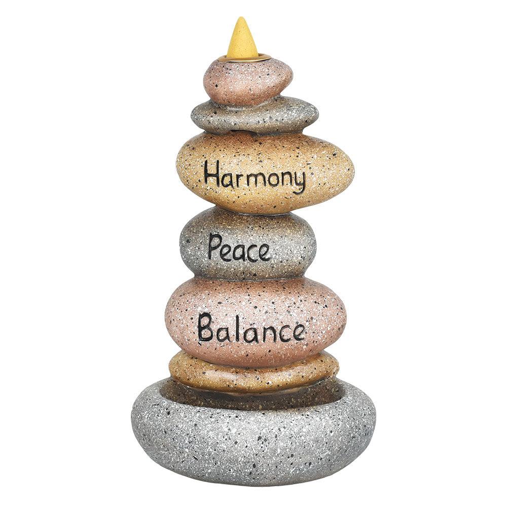 Balance Stones Backflow Incense Burner | 7"