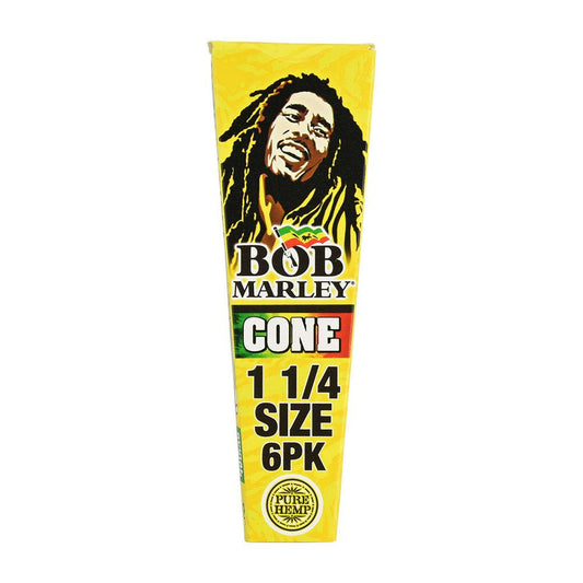 Bob Marley Pre-Rolled Hemp Cones 1 1/4 size 6pk