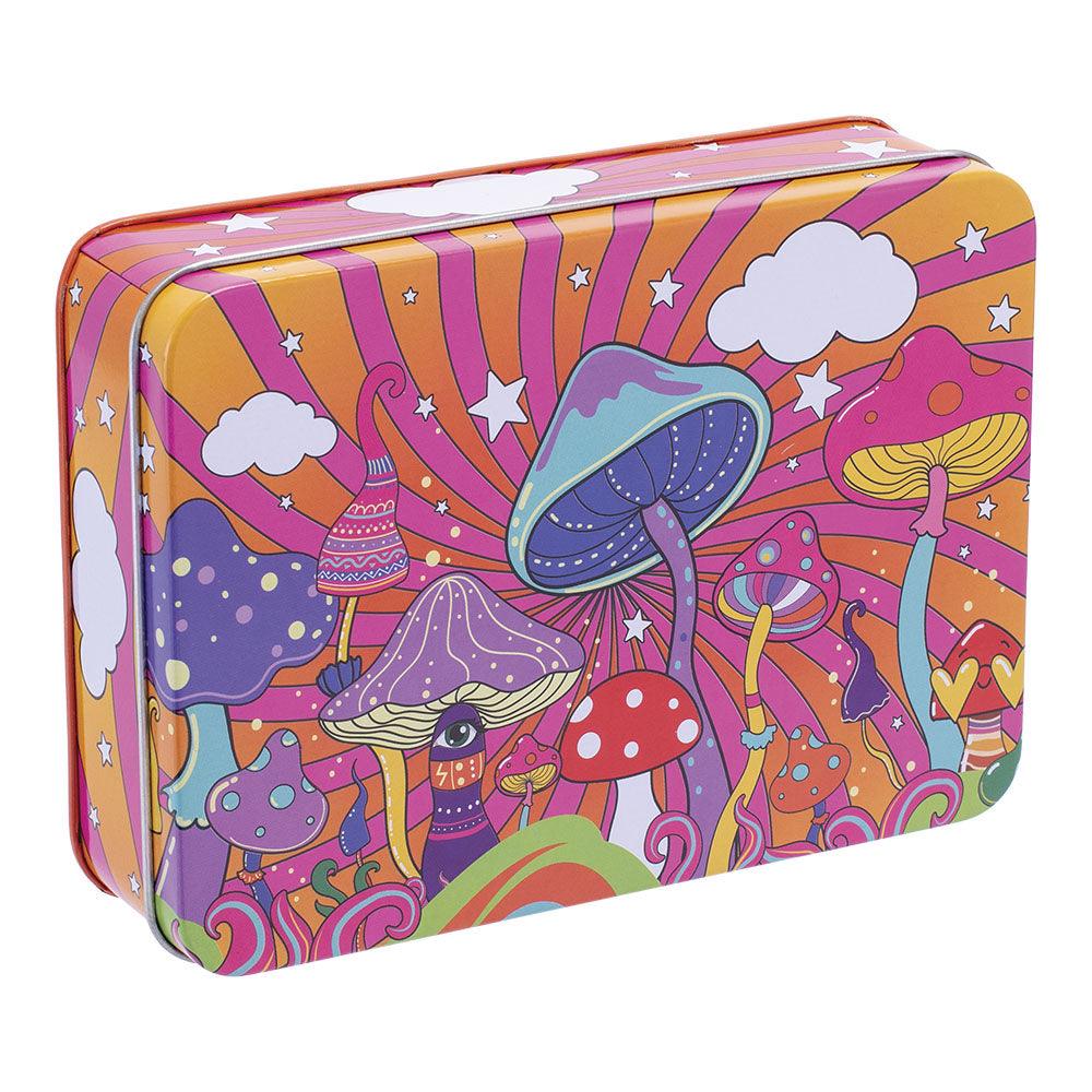 Fujima Tin Stash Box | 6.5"x4.5" | Assorted Designs