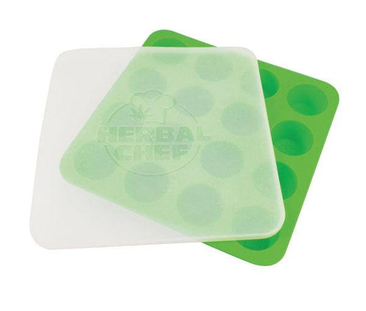 Pulsar Herbal Chef Silicone Tray w/ Lid - Green Eggs