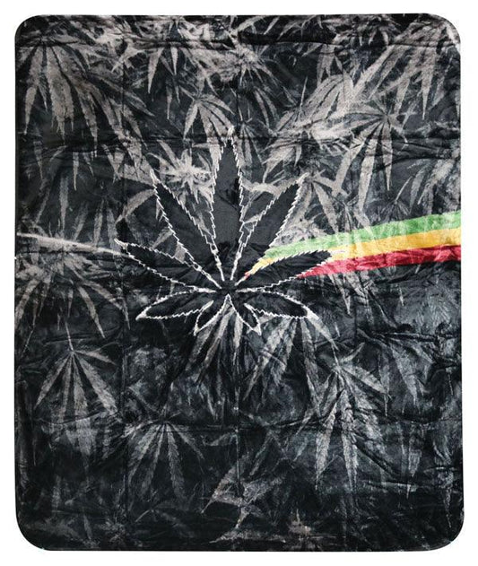 Irie Vibe Plush Fleece Blanket - Heavy Weight / 79"x94"