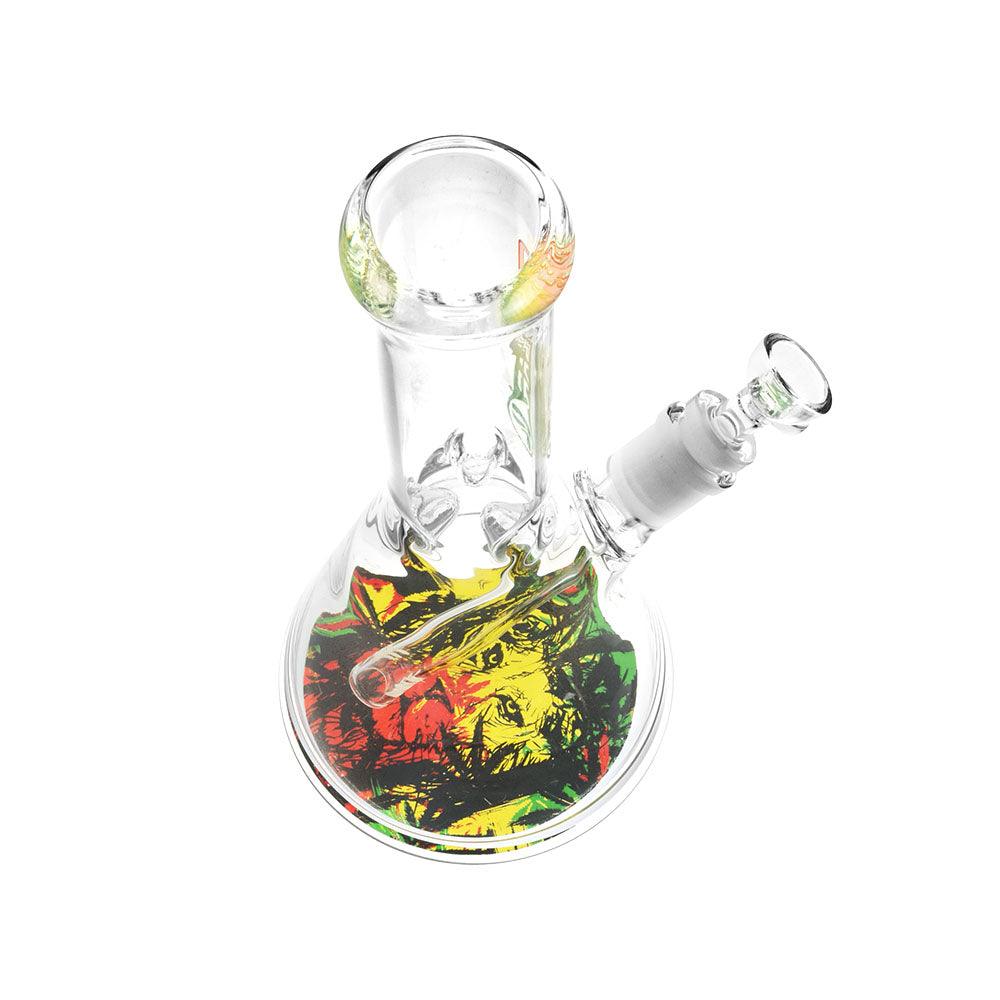 Pulsar Bottoms Up Zion Lion Water Pipe | 10" | 14mm F