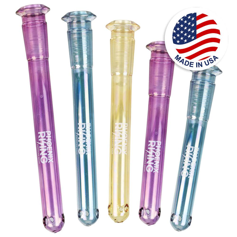 Phoenix Rising Metallic Diffused Downstem | 14mm | Colors Vary