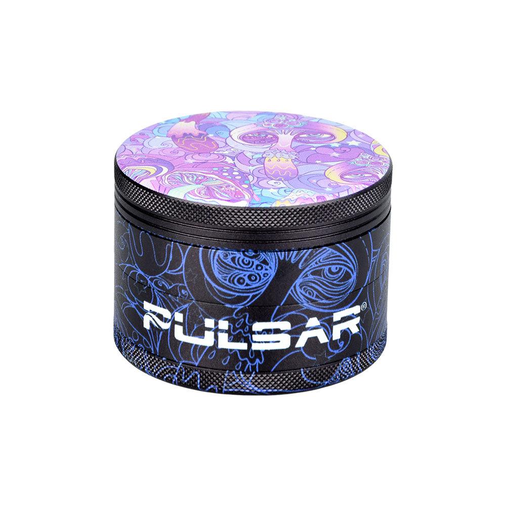 Pulsar Artist Series Grinder w/ Side Art| 4pc | 2.5" | Assorted Designs | 6pc Display