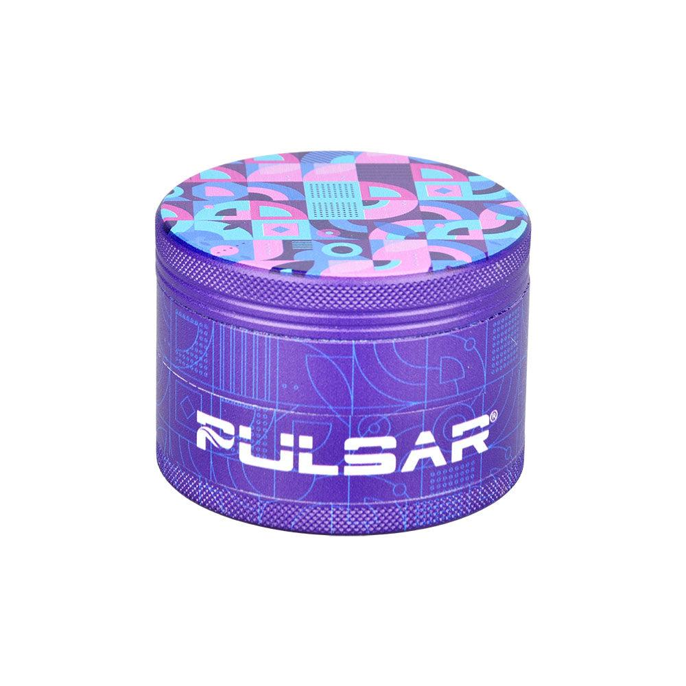 Pulsar Artist Series Grinder w/ Side Art| 4pc | 2.5" | Assorted Designs | 6pc Display