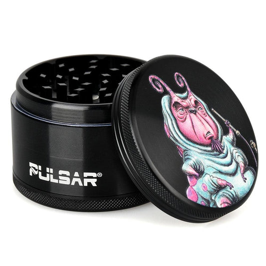 Pulsar Artist Series Metal Grinder | Malice Caterpillar | 4pc | 2.5"