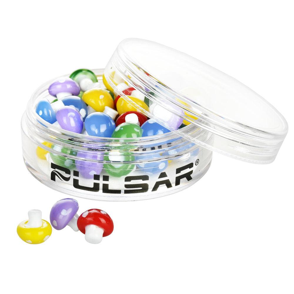 Pulsar Banger Insert Beads | Mushrooms | Assorted Colors