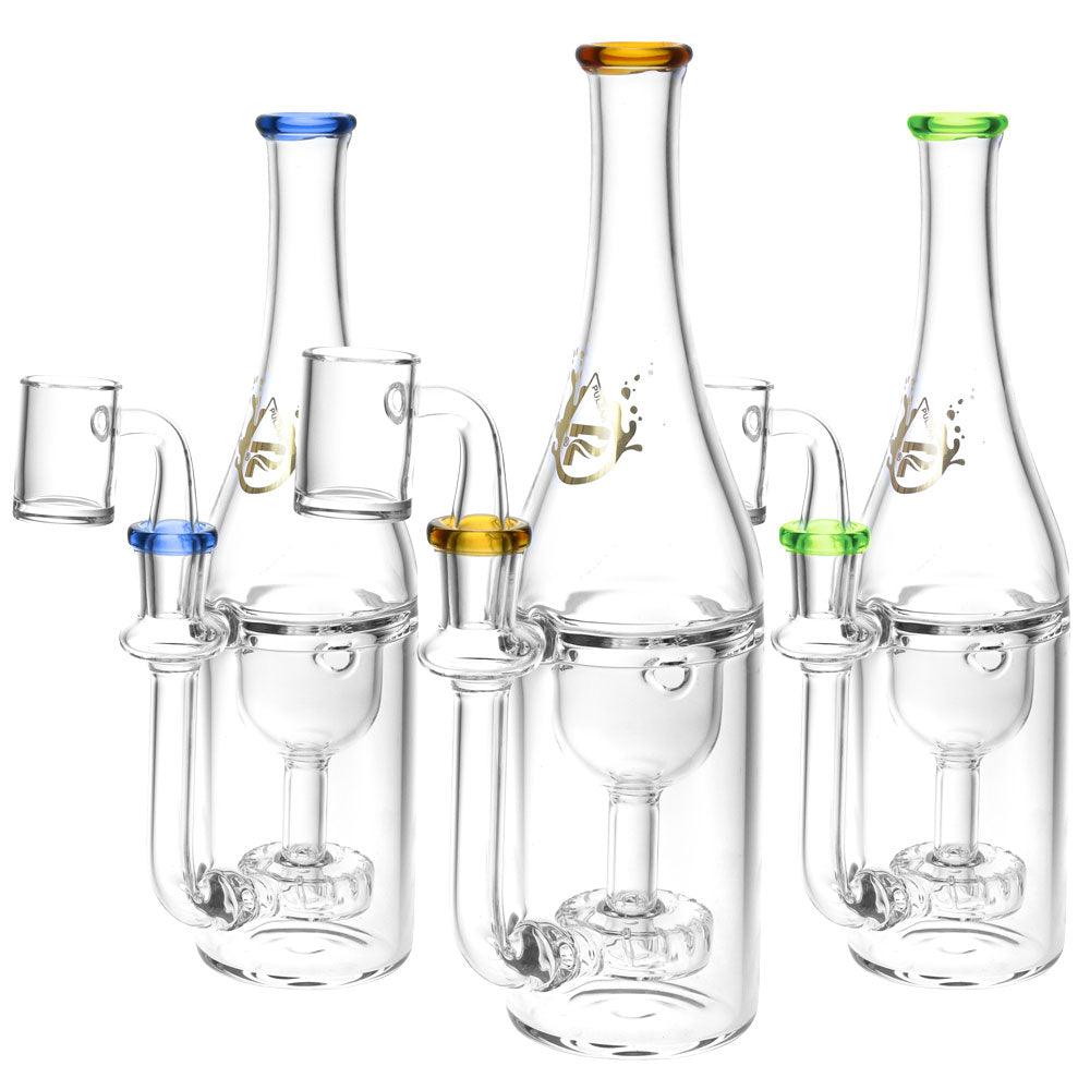 Pulsar Pass The Suds Bottle Dab Rig | 8.75" | 14mm F | Colors Vary