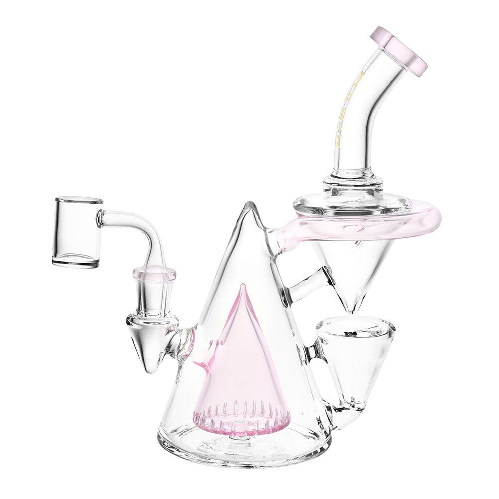 Pulsar Cone Cascade Gravity Recycler Dab Rig | 8" | 14mm F | Colors Vary