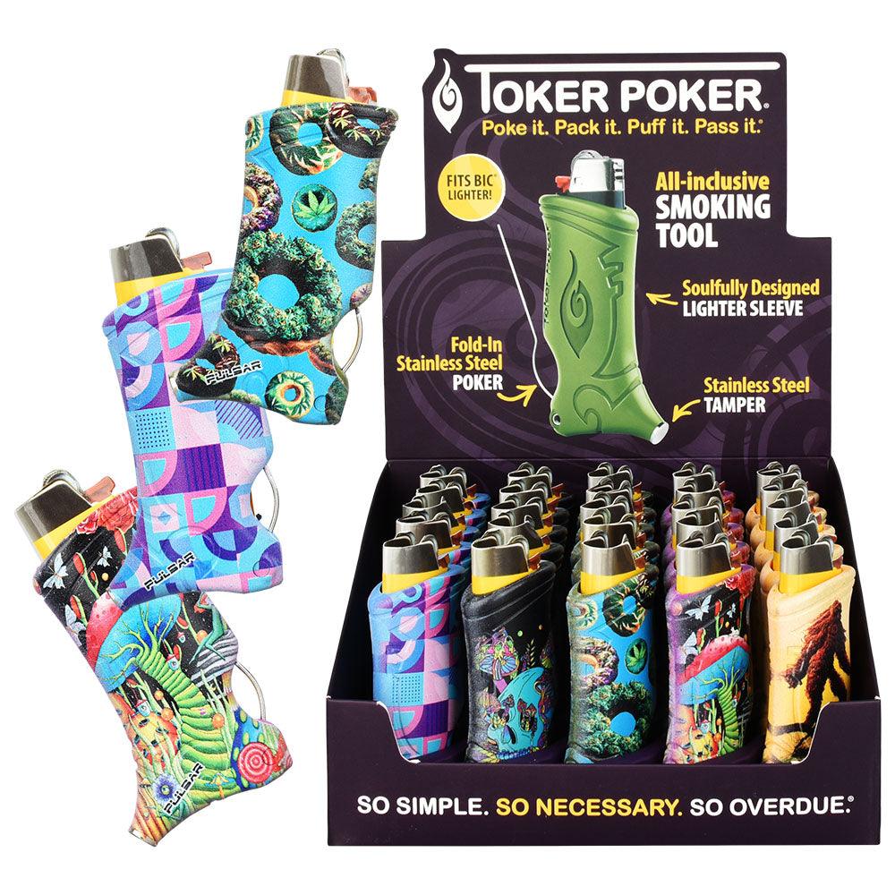 Toker Poker Pulsar Design Lighter Sleeve Series 2