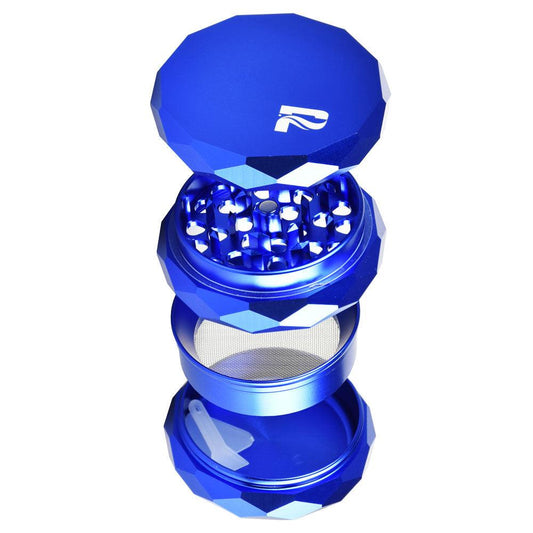 Pulsar Diamond Faceted Aluminum Grinder | 4pc | 2.25"