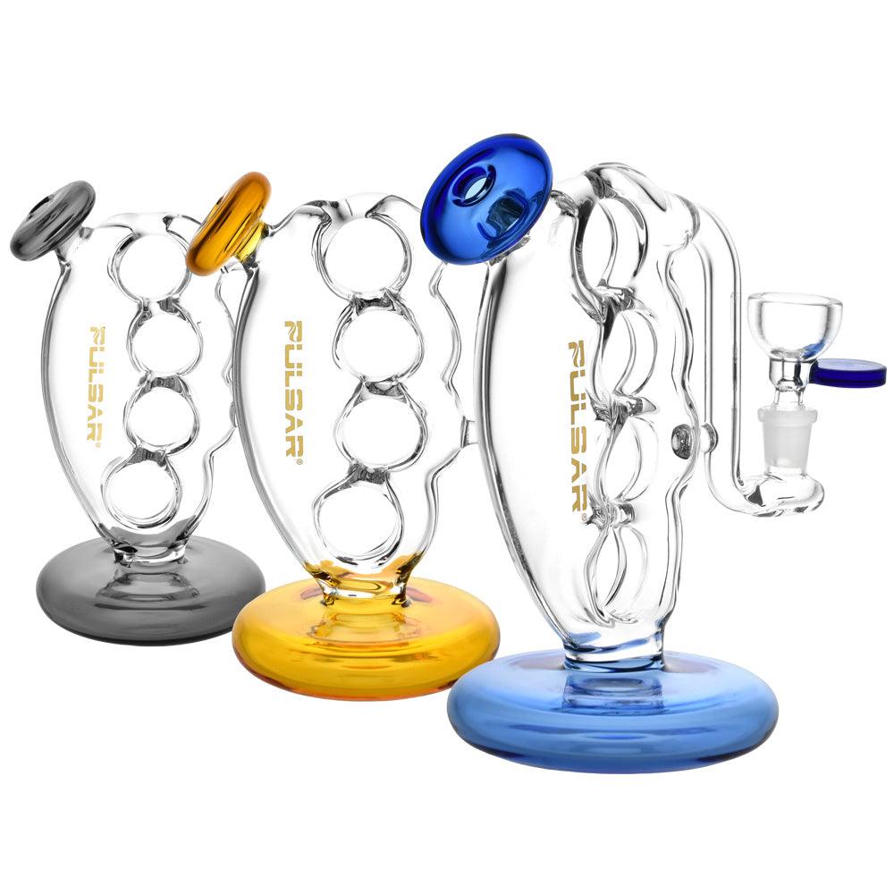 Pulsar Knuckle Bubbler Pro Water Pipe | 6.25" | 10mm F