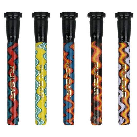 Pulsar Wiggle Wave Downstem | 14mm | Asst Colors |