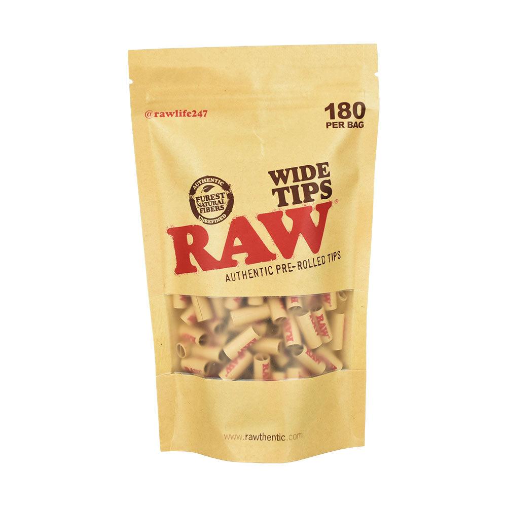 RAW Pre-Rolled Wide Tips 	 RAW Pre-Rolled Wide Tips | Sold Individually