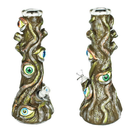 Trees Have Eyes 3D Painted Beaker Water Pipe | 14" | 14mm F