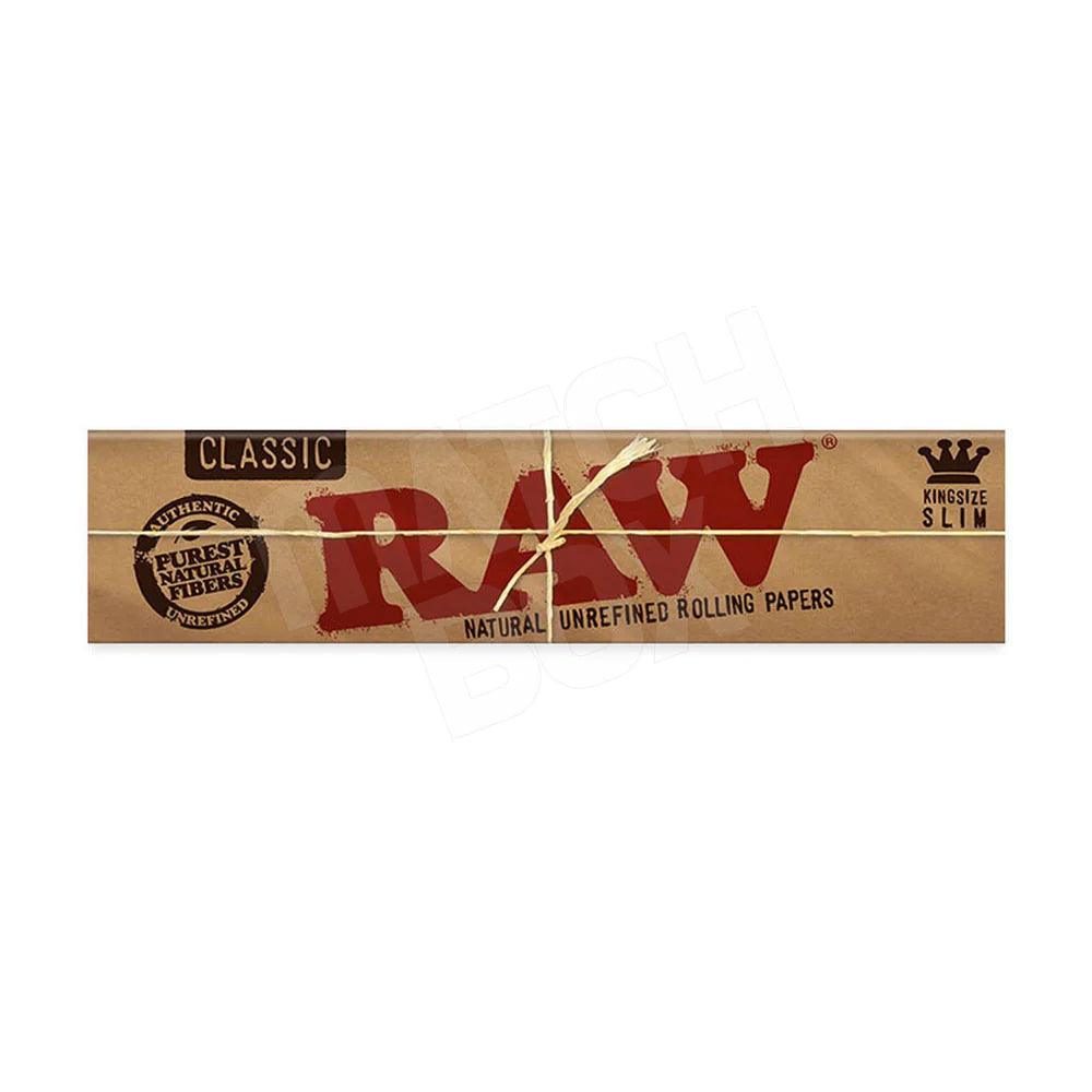 RAW Classic Rolling Papers - King Size Slim