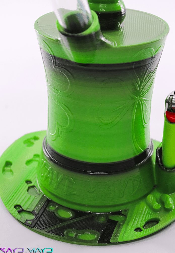 Shenannibis Close Up 5 - Amazing 3D Printed Water Pipe by Kayd Mayd.