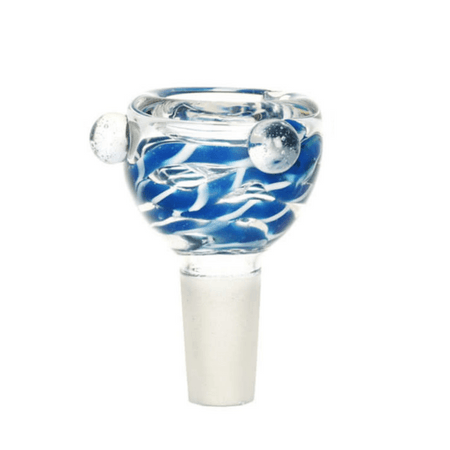 Glass on Glass Herb Slide Bowl- COLORS VARY-