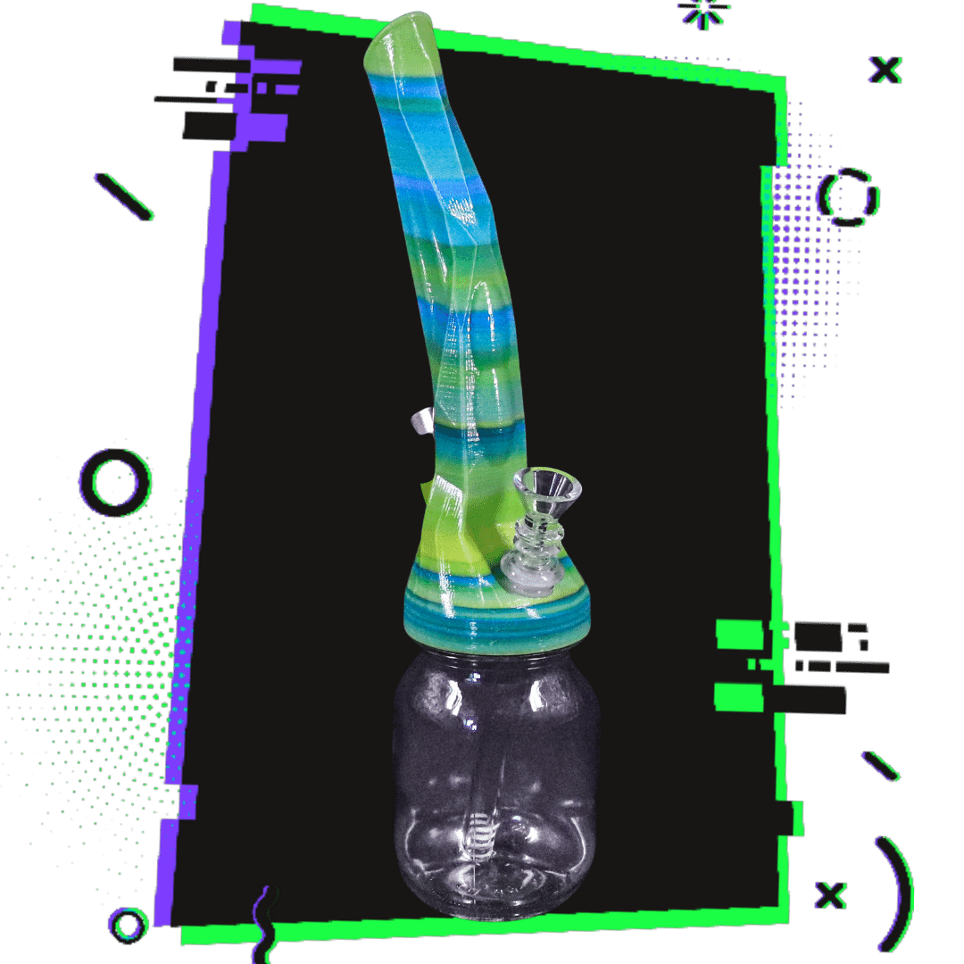 The Archer Mason Jar Water Pipe