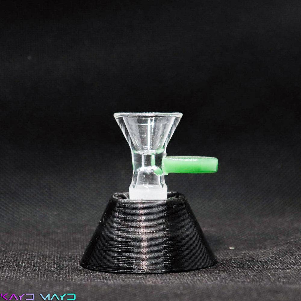 Coin Handle 14 mm Funnel Bowl Assorted Colors