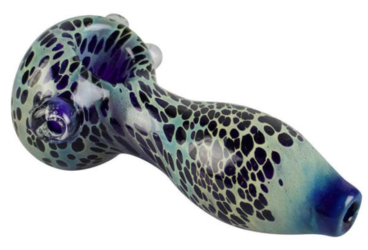 Color Spotted Glass Hand Pipe