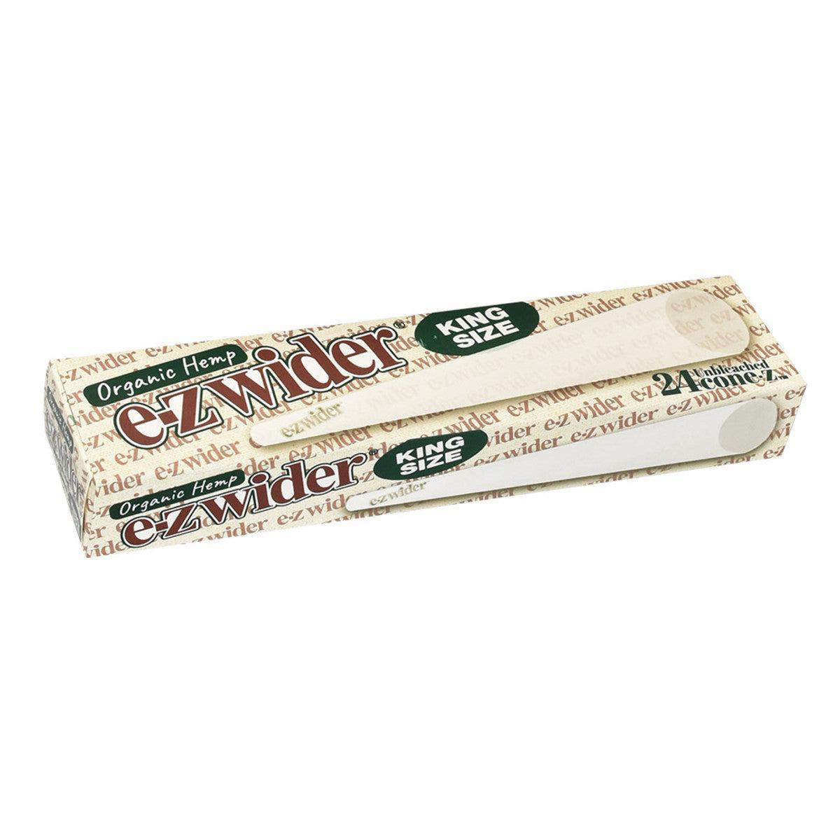 E-Z Wider Organic Hemp Unbleached Cone-z