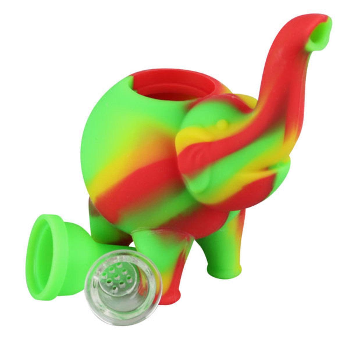 Elephant Silicone Bubbler