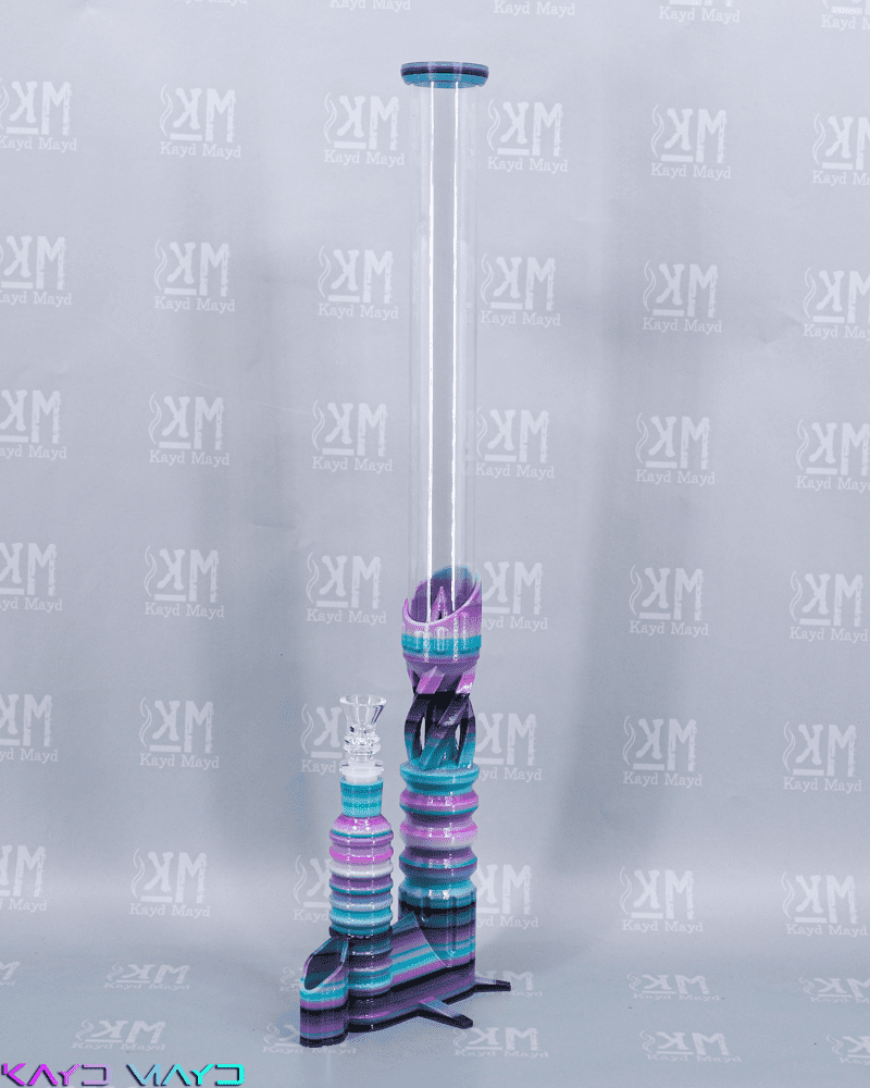 Mixed color of Aqua Saber - Amazing 3D Printed Water Pipe by Kayd Mayd