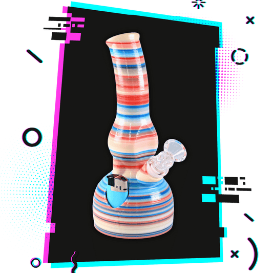 The Gonzo I 9" Shatterproof Water Pipe