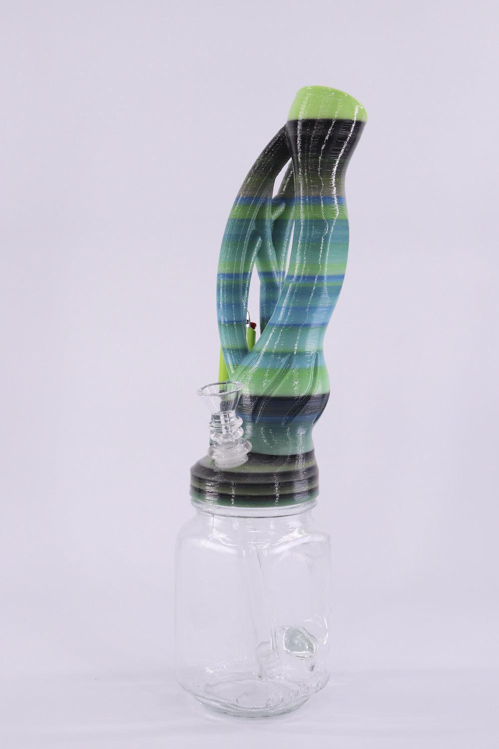 The Archer Mason Jar Water Pipe