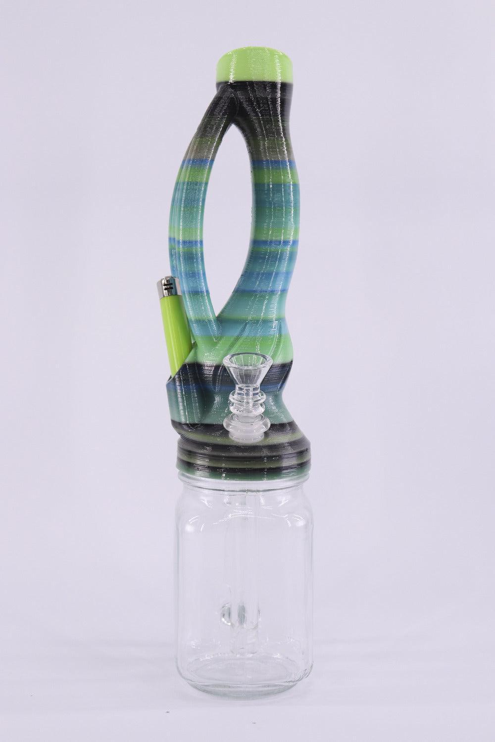 The Archer Mason Jar Water Pipe