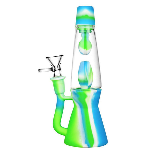 Lava Lamp Silicone Water Pipe