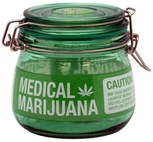 Medical Marj Jane Glass Storage Jar