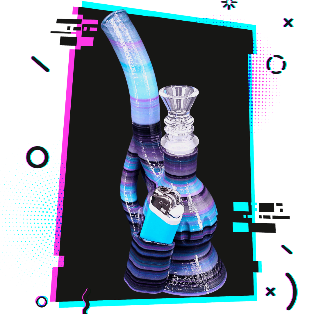 Sherlock 6" Shatterproof Bubbler