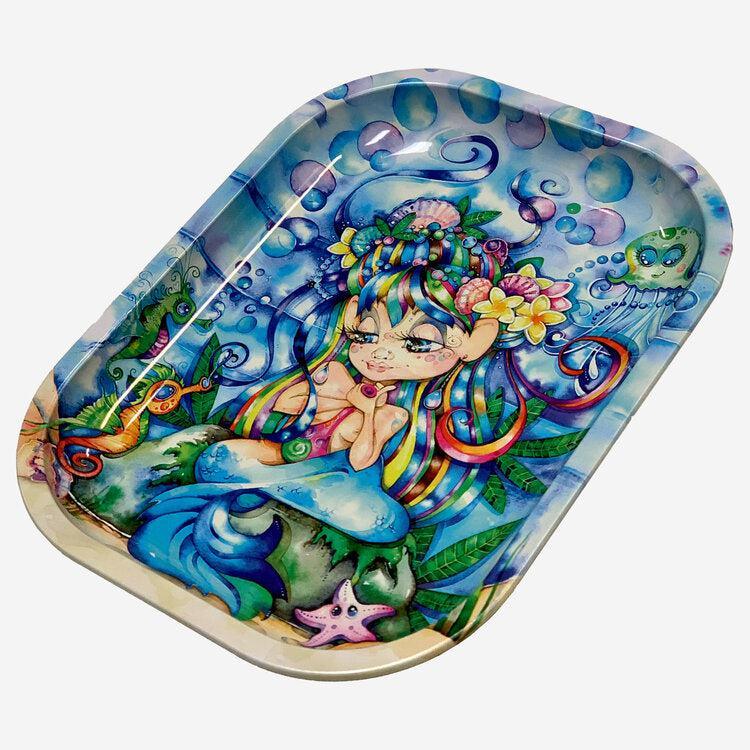 Custom Tin Rolling Tray - Sallie SeaWeed